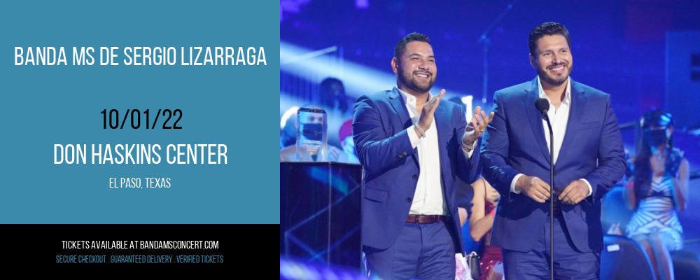 Banda MS de Sergio Lizarraga at Banda MS Concert Tickets