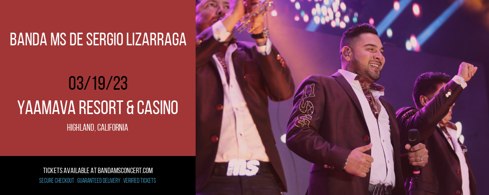 Banda MS de Sergio Lizarraga at Banda MS Concert Tickets