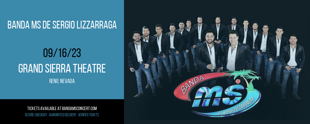 Banda MS de Sergio Lizzarraga at Banda MS Concert Tickets